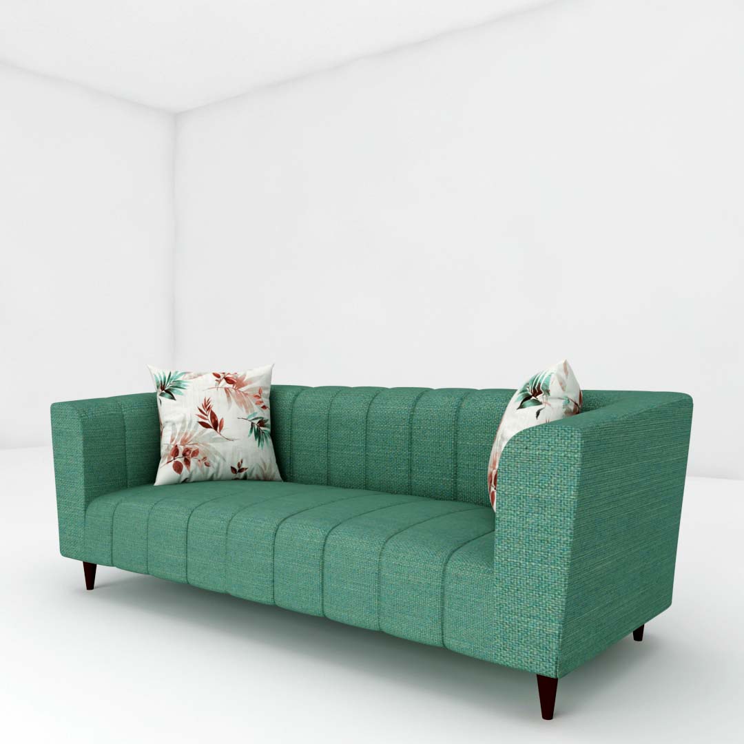 3 Seater Sofas (In Marlin Teal Color)