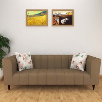 3 Seater Sofas (In Bronze Color)