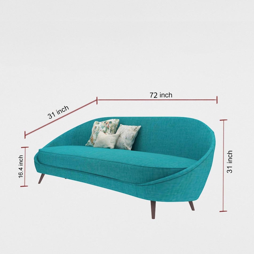 3 Seater Sofa (In Green color)