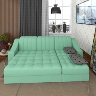 Sofa Cum Bed (She YellowGreen Color)