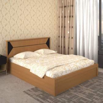 Queen Size Bed (In Bavarian & Graphite Grey)