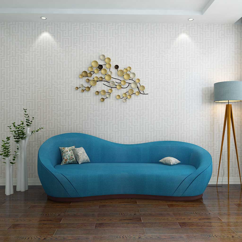 3 Seater Sofa (In Bohemian Blue)