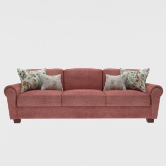 3 Seater Sofa (In Redwood color)