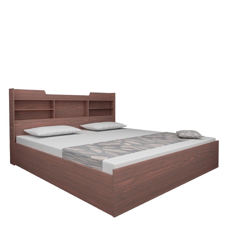 Queen Size Bed In Rose Wood 