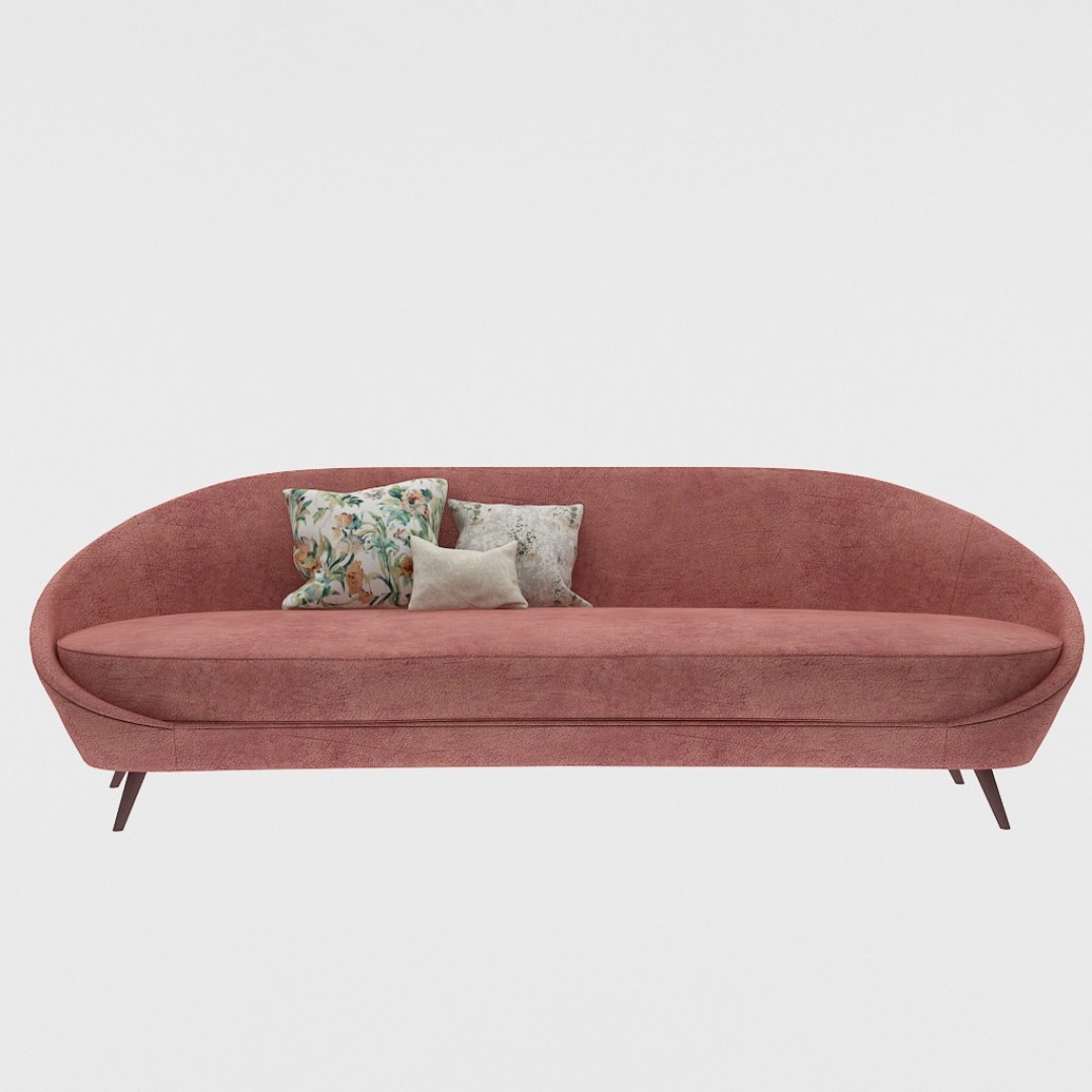3 Seater Sofa (In cardinal Color)
