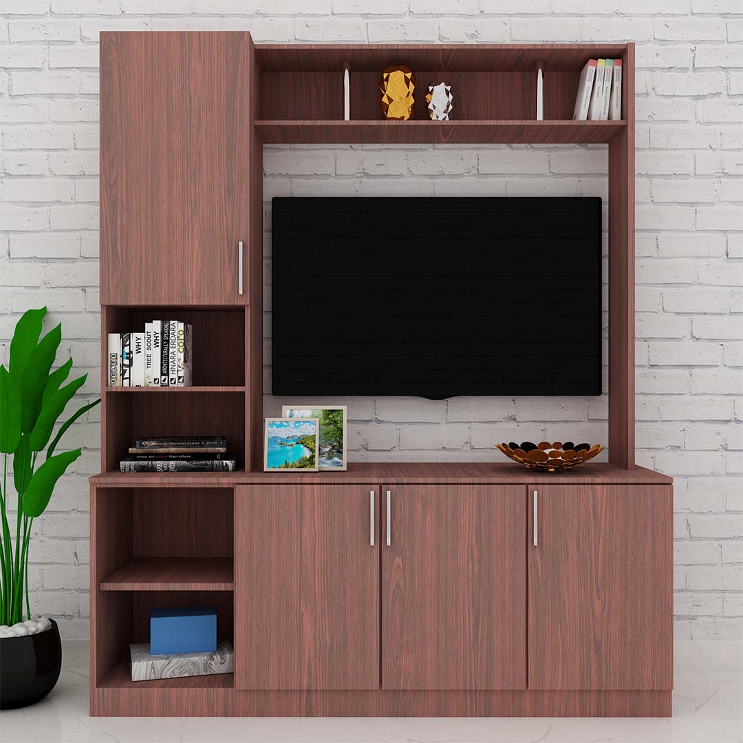 Modern Tv Unit In Rose Wood