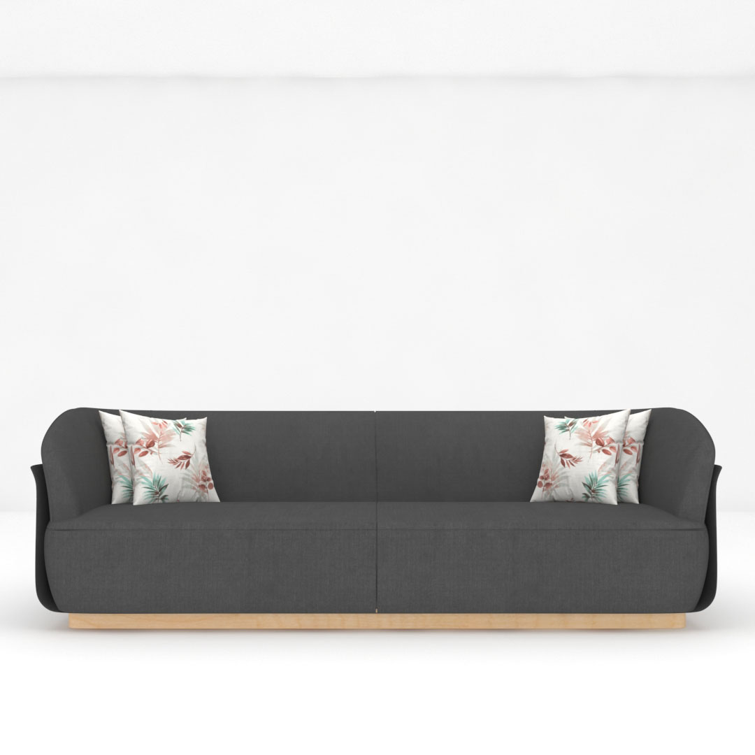 3 Seater Sofas (In Black Color)