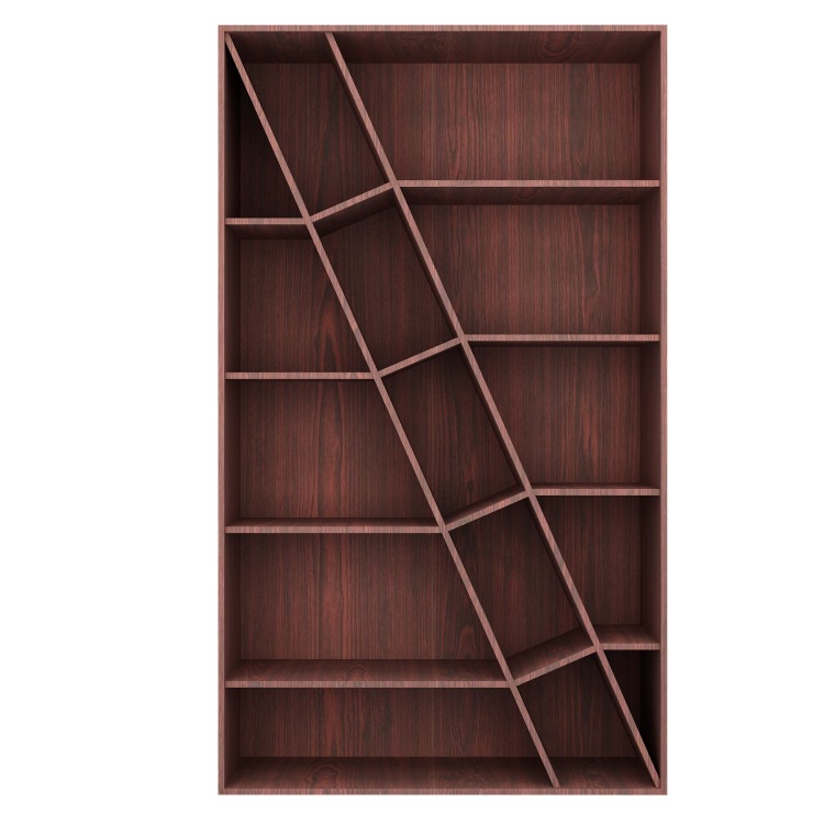 Unique Bookshelves In Rose Wood