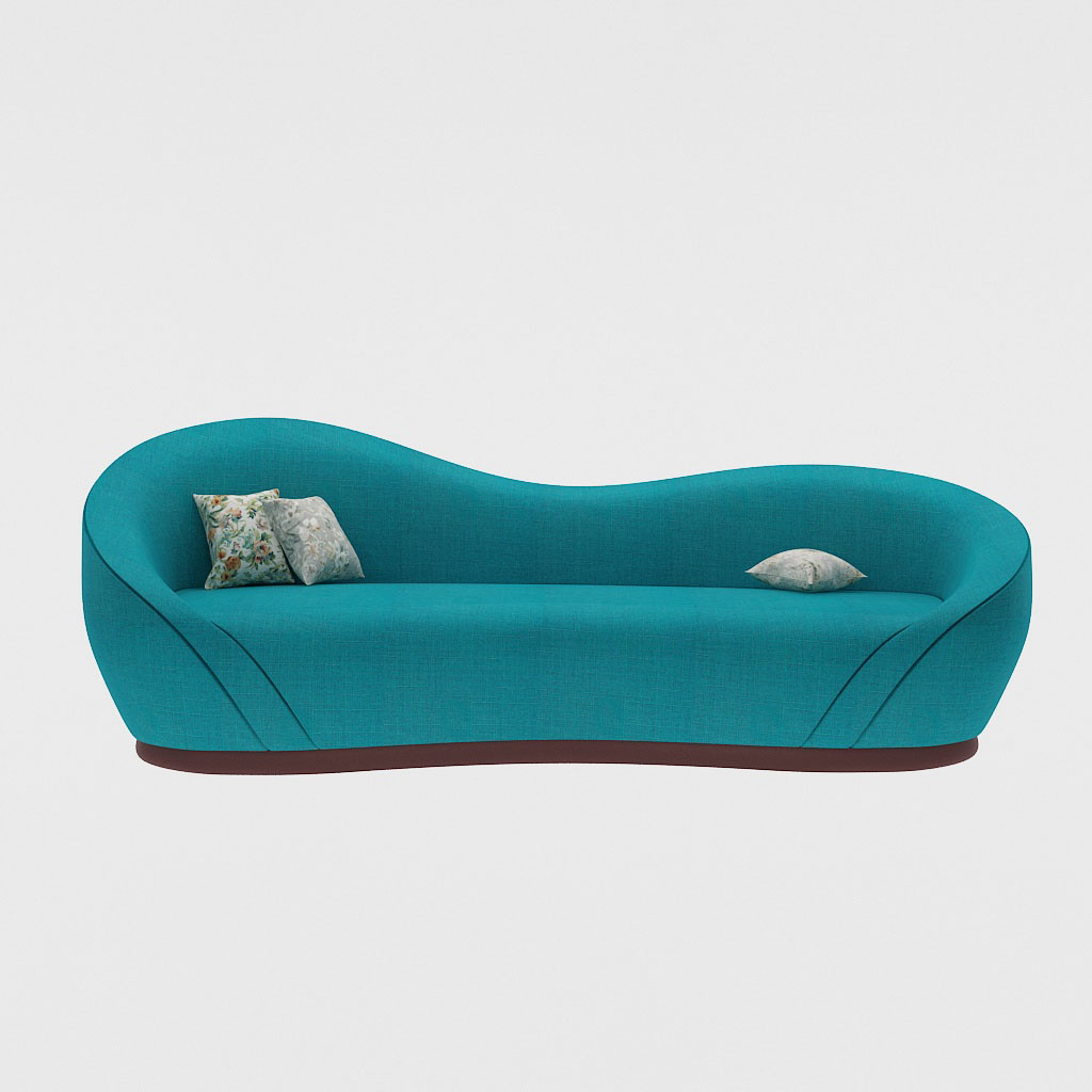 3 Seater Sofa (In Green Color)