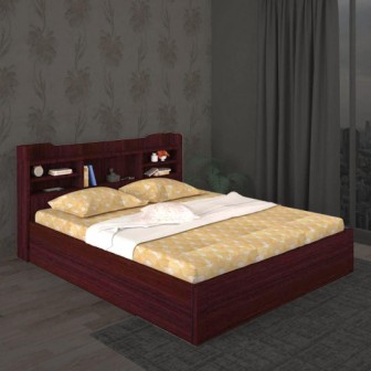 King Size Bed (In Sapeli Finis..