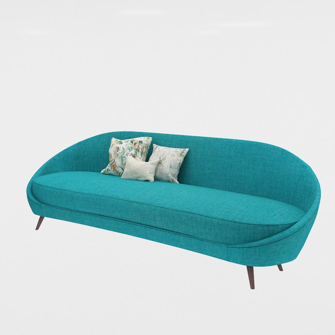 3 Seater Sofa (In Green color)
