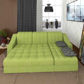 Sofa Cum Bed (Green Color)