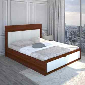 King Size Beds (In Classic Planked Walnut Brown)