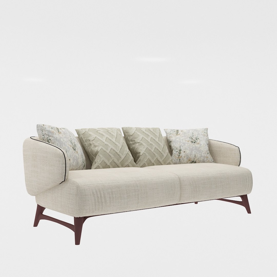 3 Seater Sofa (In Frosty Color)