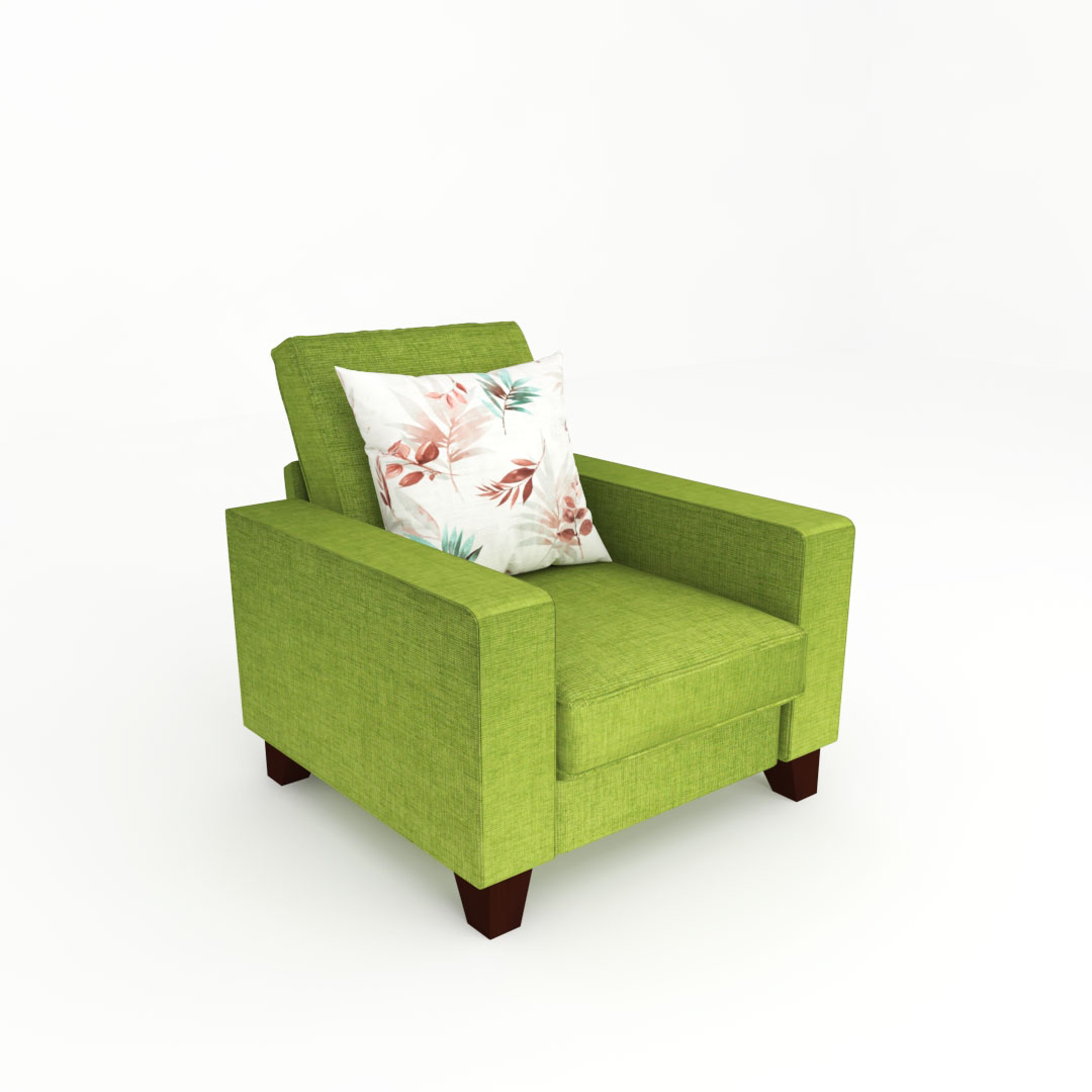 1 Seater Sofas (In Lime Color)