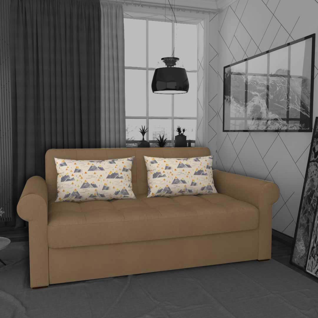 Sofa Cum Bed (Umber color)