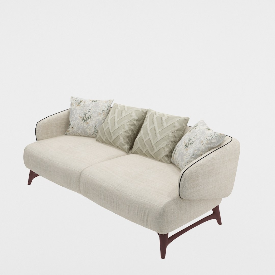 3 Seater Sofa (In Frosty Color)