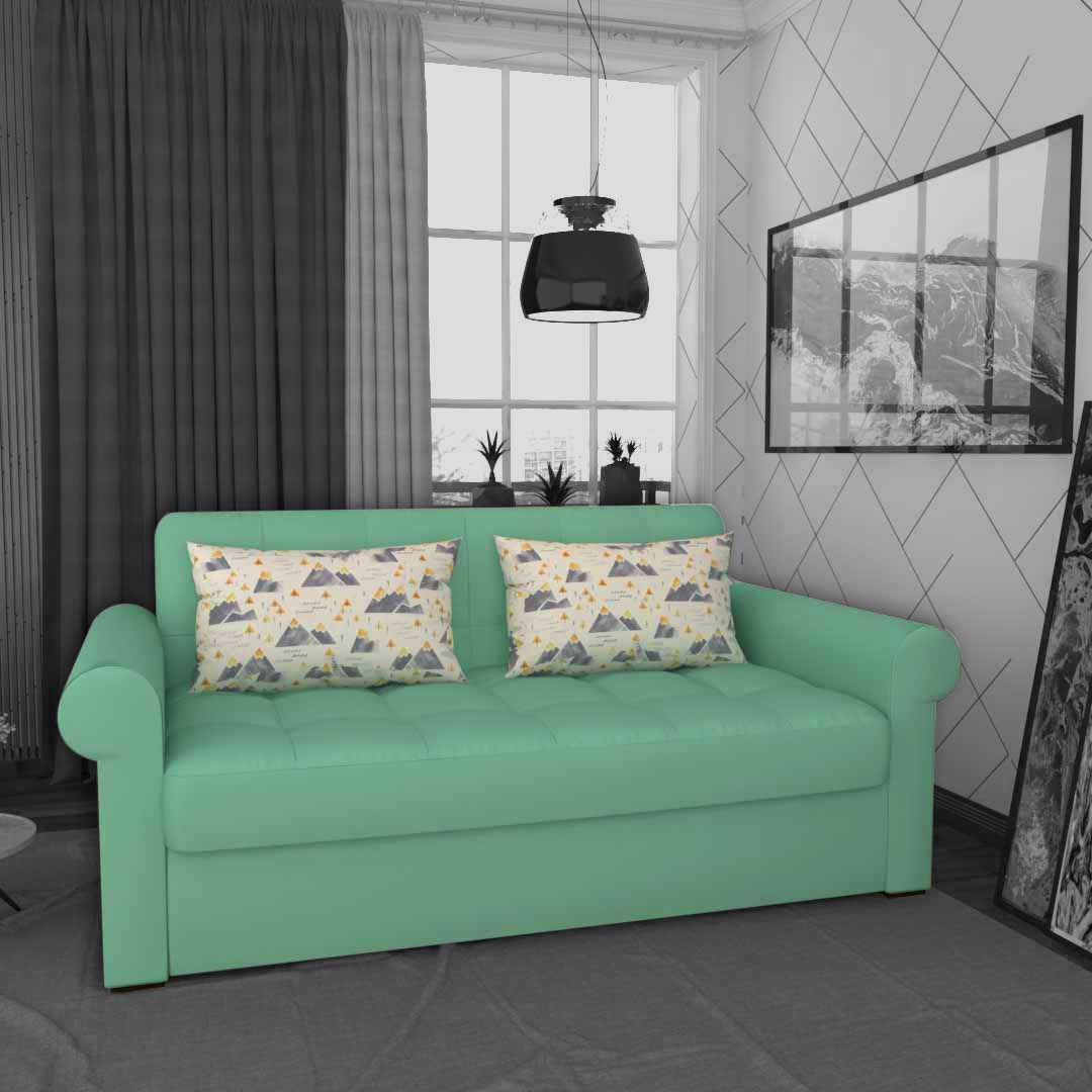 Sofa Cum Bed (She Green Color)