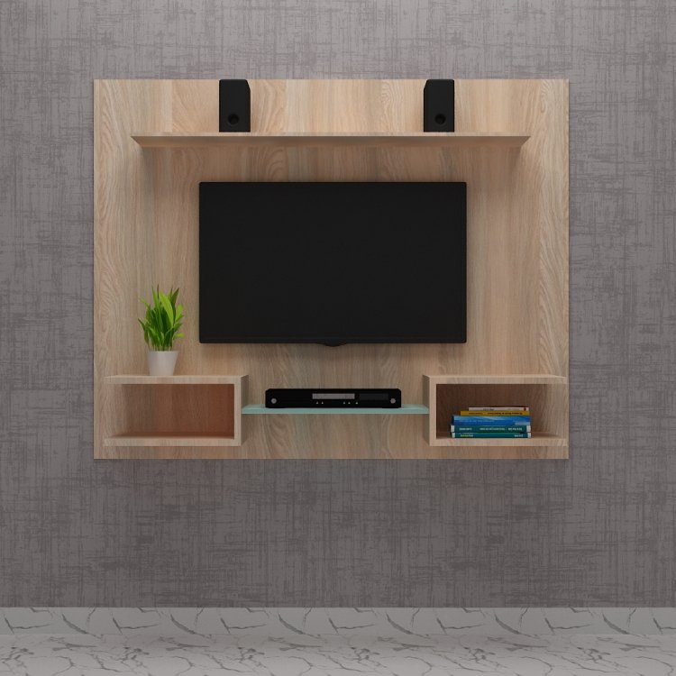 Simple Stylish Tv Unit (In Rolex Light)