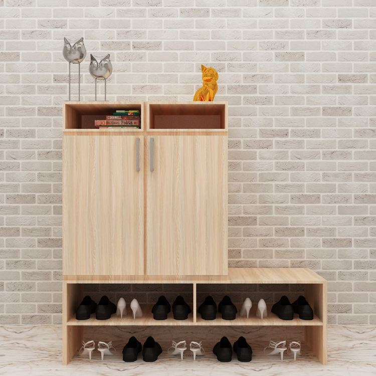 Shoe Cabinet With Sitting In Rolex Light
