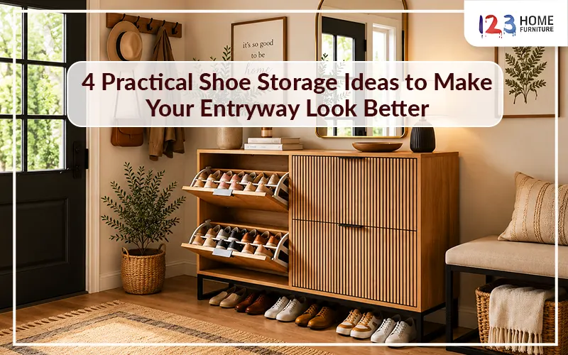 4 Practical Shoe Storage Ideas for a Tidy Entryway