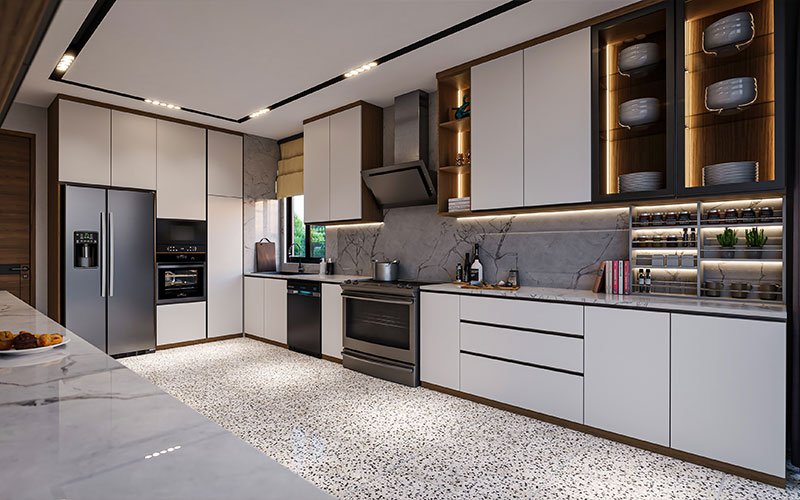 modular kitchen design services for home